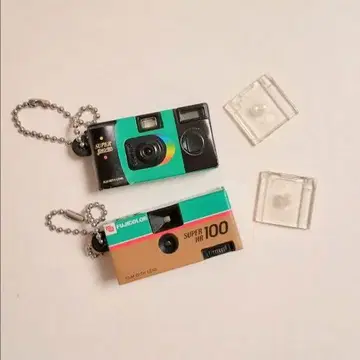후지필름 (FUJIFILM) 미니어처 카메라 컬렉션 가챠 키링
