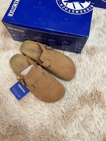 버켄스탁 보스턴 밤색 약 25 cm