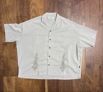 evisen 오픈 카라 셔츠