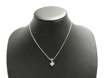 스와로브스키 Swarovski 목걸이 크리스탈 크로스 실버 계열