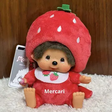 몽치치 딸기 몽치치 씨 S 사이즈 Monchhichi