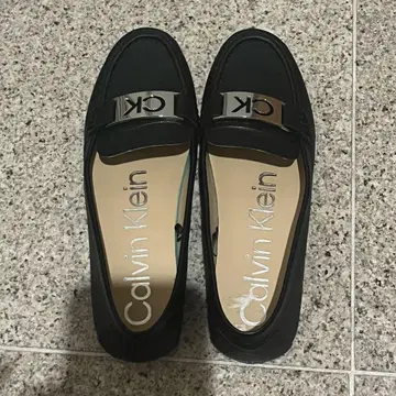 캘빈 클라인 블랙 로퍼 CK 로고