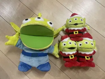 [ 토이스토리 ] 리틀 그린맨 퍼펫 and 산타 코스튬 봉제 인형