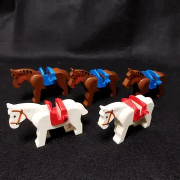 LEGO 말과 안장 5세트 묶음 판매 정품