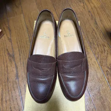 REGAL 2485 AD LZDR 브라운 로퍼 여성용
