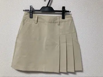 [Callaway] 부분 플리츠 스커트
