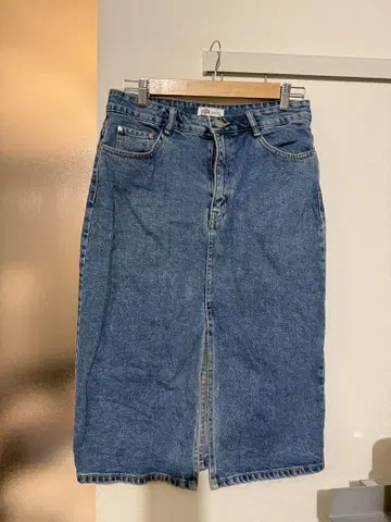 ZARA 데님 스커트 L 사이즈 인디고