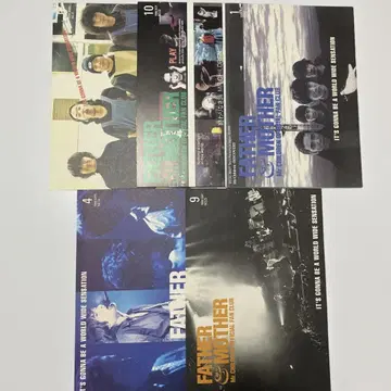 Mr.Children FATHER&MOTHER 뉴스레터 5권 세트
