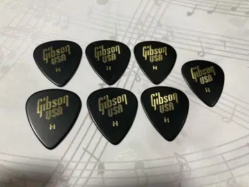 Gibson USA 피크 블랙 H 7개 세트