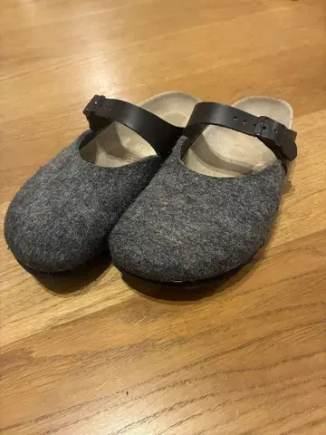 버켄스탁 애스콧 올리브 사보 샌들 울