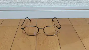 JINS IPPITSU 그레이(블랙) 사각형 안경