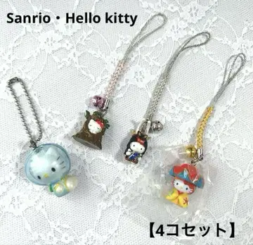 헬로키티 지역 한정 외 스트랩 4개 세트