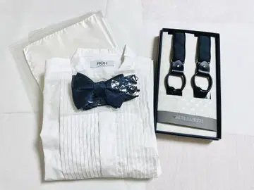 Y셔츠, 서스펜더, 포켓 치프, 나비 넥타이