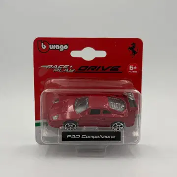 새상품 교쇼 1/64 페라리 F40 competizione 미니카 빨간색
