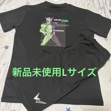 가면라이더 더블 티셔츠와 팬츠 세트 L 사이즈 미사용 새상품