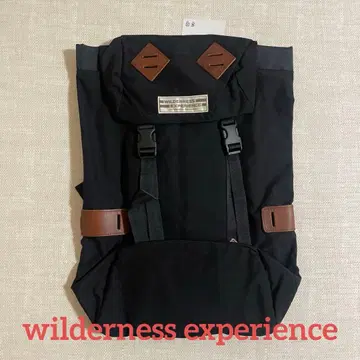 [새상품] wilderness experience 백팩 블랙