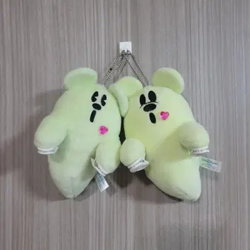 미키 빛나는 유령 봉제 인형 키링 어깨 페어 디즈니랜드