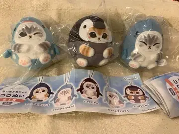바다 생물 냥 코로누이 상어 냥 펭귄 냥 징베상어 냥