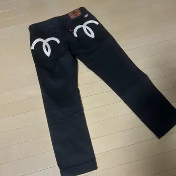 glamb x Dickes 크롭 치노