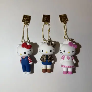 키티 50주년 굿즈 마스코트 참 키티전