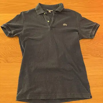 LACOSTE 다크 그레이 피케 셔츠