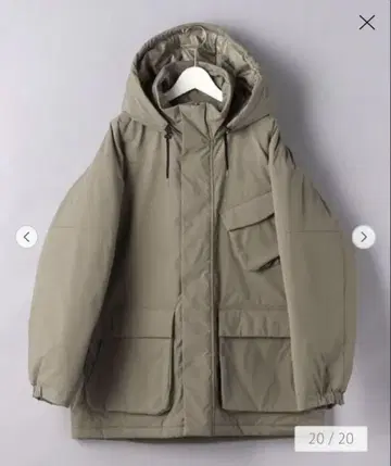 United Arrows 충전솜 블루종
