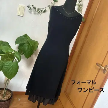 블랙 포멀 원피스