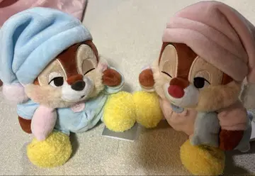 새상품 디즈니 칩과 데일 봉제 인형 파자마
