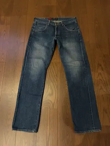 BEAMS 빔즈 4 포켓 청바지 블루 데님