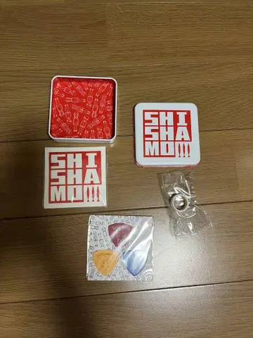 SHISHAMO 캔 케이스 피크 스티커 세트