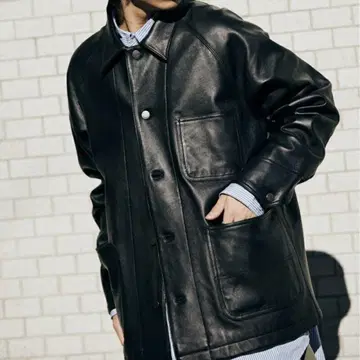 별주 LEATHER COVERALL JOURNAL STANDARD