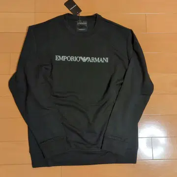 엠포리오 아르마니 트레이닝복 맨투맨 블랙 L