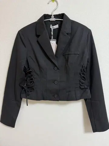 [택 포함] Darich 다리치 사이드 레이스업 숏 자켓