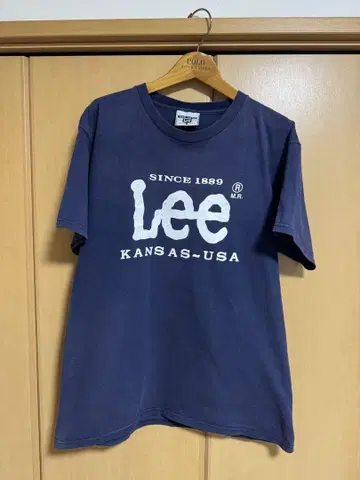 [ 구제 의류 ] Lee(USA) 네이비 T셔츠 프린트 로고(L)