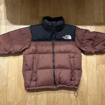 THE NORTH FACE 눕시 다운 자켓 브라운