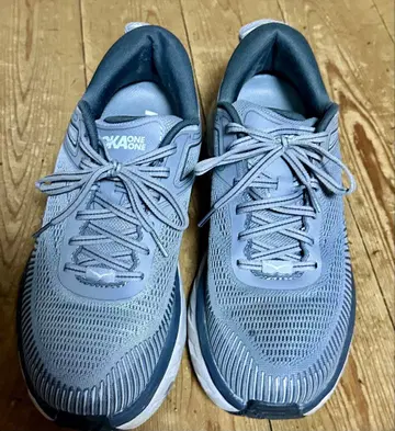HOKA ONE ONE Bondi 7 그레이 26cm