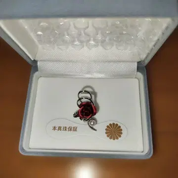 황궁에서 구매한 진주 브로치 핀