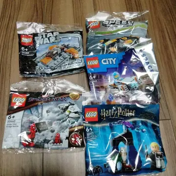 [ LEGO ] 폴리백 5개 세트