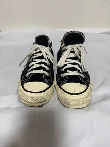 Converse Chuck Taylor 블랙 스니커즈 27.5