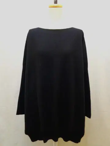 Pitchoune 피치 오버 사이즈 블랙 니트 원피스