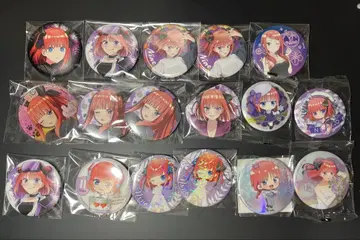 5등분의 신부 나카노 니노 캔뱃지 세트