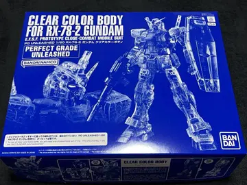 PG UNLEASHED 1/60 건담 클리어 컬러 바디 데칼 없음