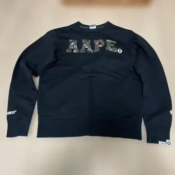 Aape 카모플라쥬 로고 맨투맨
