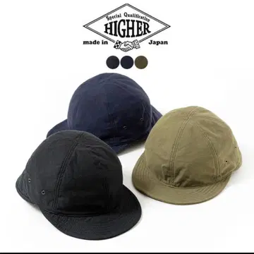 초레어! HIGHER 하이어 C/N 백 새틴 2wayCAP 양면 챙 캡