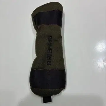 새상품급 골프헤드커버 브리핑 BRIEFING 유틸리티용 카키