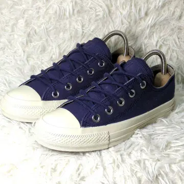 컨버스 로우컷 스니커즈 네이비 계열 22.5cm