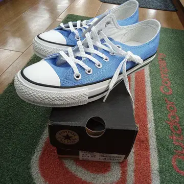 CONVERSE 블루 스니커즈 23.5cm 박스 포함 새상품