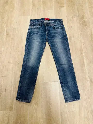 RED CAP 스트레이트 블루 데님