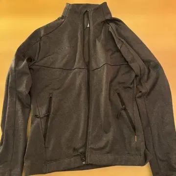 MAMMUT 다크 그레이 플리스 자켓 S