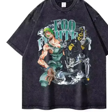 미 jojo 죠죠 티셔츠 tee ff 푸 파이터즈 아라키 히로히코